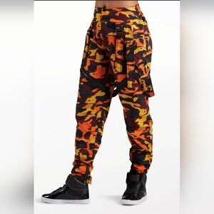 BALERA ORANGE CAMO DANCE PANTS